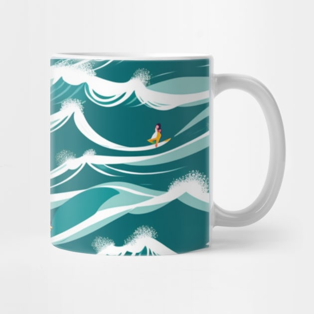 Minimalist Wave and Surf by Sevendise
